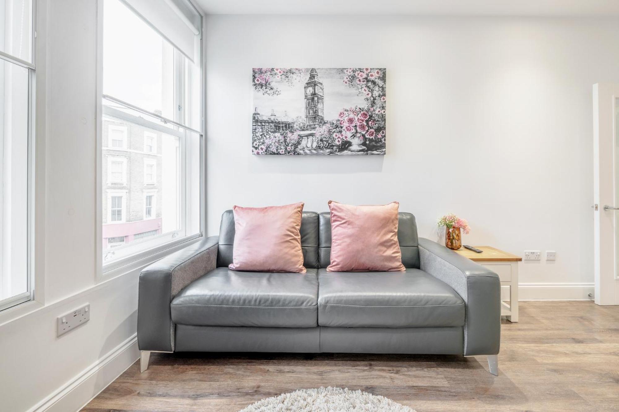 Bright & Modern 2-Bed Notting Hill Apartment London Kültér fotó