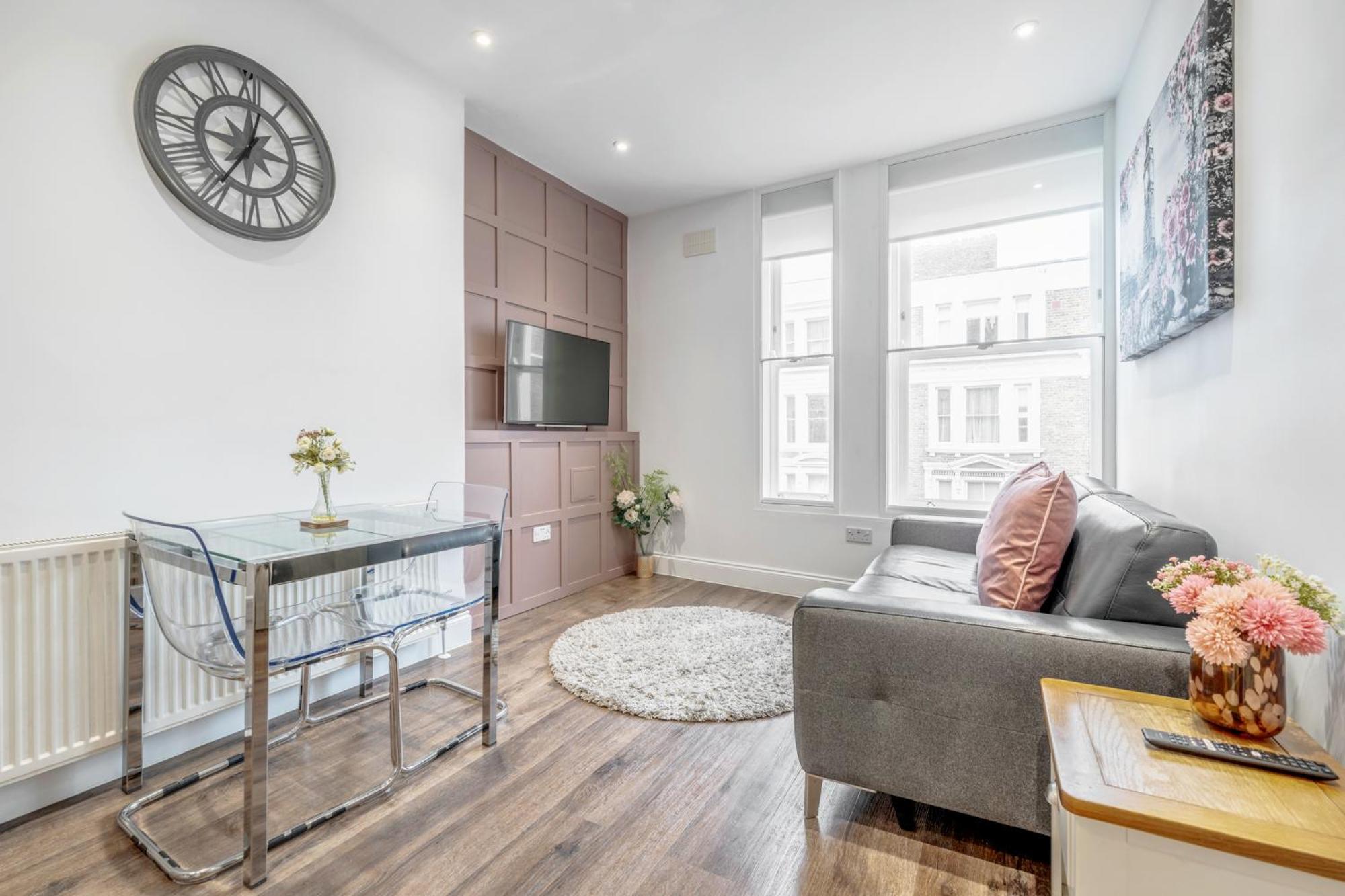 Bright & Modern 2-Bed Notting Hill Apartment London Kültér fotó