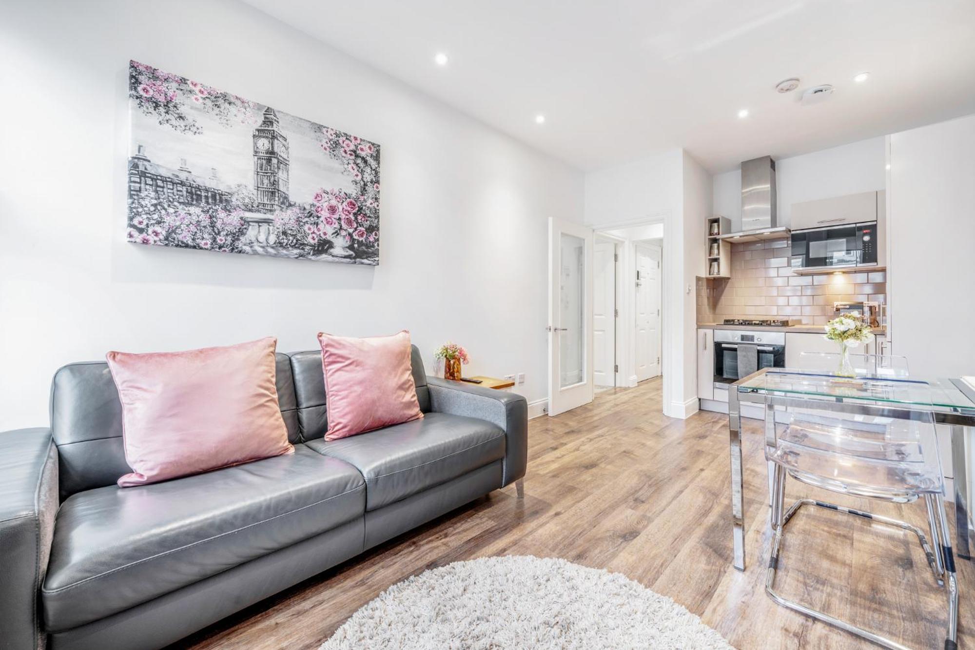 Bright & Modern 2-Bed Notting Hill Apartment London Kültér fotó
